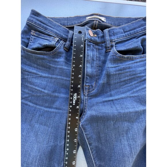 Madewell Jeans Women's Blue Denim Roadtripper Stretch Skinny Size 28 - Picture 7 of 11